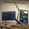 SKYLEO Led Desk Lamp for Home Office 2400LM Ultra Bright Desk Light Eye Caring Desk Lamp with Clamp Adjustable Office Lamp with Remote Control Easy Installation 24W Black