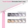 White crown LED Desk Lamp Dimmable Table Lamp Reading Lamp with USB Charging Port 5 Lighting Modes Sensitive Control 3060 Minutes Timer Pink Pink FirstGeneration