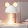 MARZIUS Rechargeable MouseShaped LED Bedside Lamp Kids Room Night Light with Touch Dimming 3 Color Temperatures Gold