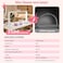 iVict Nail Desk Lamp 34 Nails Tech Light with Phone Stand 0100 Adjustable Brightness 3000K6000K Color Temperature Led Desk lamp for Nail Tattoos Eyebrows Beauty
