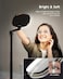 LitONES Led Desk Lamps for Home Office with Base Tall Desk Lamp with 50 Light Modes Memory and Timer Func Computer Light Flexible Adjustable Table Lamps for Video Conference Architect