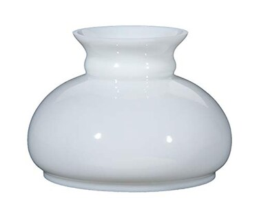 BP Lamp BP Lamp Cased White Plain Style Student Shade