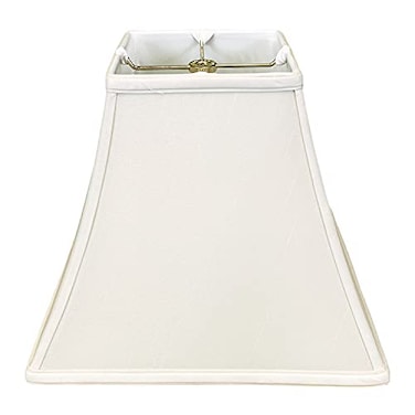 Royal Designs, Inc. Royal Designs Inc Regal Square Bell Lamp Shade 5 x 10 x 9 White BSO71510WH