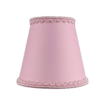 Royal Designs, Inc. Royal Designs Inc CSO10425PNK Hardback Empire Chandelier Shade with Designer Trim 3 x 5 x 45 Pink