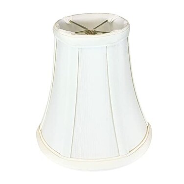 Royal Designs, Inc. Royal Designs Inc BSO704FC6WH True Bell Basic Lamp Shade with Flame Clip 35 x 6 x 625 White