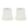 Royal Designs, Inc. Royal Designs Inc BSO70510WH2 Square Cut Corner Bell Basic Lamp Shade 5 x 10 x 875 White 2Pack
