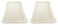 Royal Designs, Inc. Royal Designs Inc DSO6812WH2 Rectangle Cut Corner Bell Designer Lamp Shade 5x65 x 8x12 x 10 White 2Pack