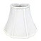 Royal Designs, Inc. Royal Designs Inc BSO70116WH Flare Bottom Outside Corner Scallop Basic Lamp Shade 9 x 16 x 12 White