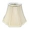 Royal Designs, Inc. Royal Designs Inc BSO70116BG Flare Bottom Outside Corner Scallop Basic Lamp Shade 9 x 16 x 12 Beige