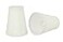Aspen Creative 326662 Small Hardback Empire Shape Chandelier ClipOn Lamp Shade Set 2 Pack Transitional Design in White 4 bottom width 2 12 x 4 x 5