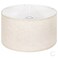 OUTON Beige Large Drum Lamp Shades for Floor Lamps 16 Top x16 Bottom x 9 High Easy to Assemble Replacement Linen Lampshades for Table Lamps Bedside Lamps 165 Spider