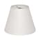 Tootoo Star Barrel White Small Lamp Shade for Table Floor Lamps Replacement 6x10x75 Inch Fabric Cloth Spider Model white
