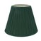 Aspen Creative 33053 Hardback Empire Transitional Spider Lamp Shade Mushroom Pleated Dark Green 7 Top x 13 Bottom x 10 Slant