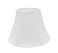 Aspen Creative 38002 Bell Collapsible Spider Lamp Shade 7 Top x 13 Bottom x 912 Slant Height Off White Set of 2