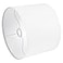 LEYINPEI White Lamp Shade Large Drum Lampshade 13 Top x 13 Bottom x 11 High Spider Replacement Lamp Shade Natural Linen Hand Crafted for Table Lamps Floor Lamps Chandelier Lamp Easy Assembly Required