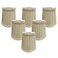 Royal Designs, Inc. Royal Designs Inc Pleated Empire Chandelier Shade CS110EG6 Eggshell 3 x 425 x 425 Pack of 6
