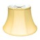 Royal Designs, Inc. Royal Designs Oval Flare Bottom Outside Corner Basic Lamp Shade Antique Gold 6 x 4 x 1075 x 8 x 8 BS72510AGL