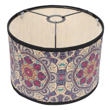 Uonlytech Bamboo Lampshade Ethnic Style Decorative Lamp Cover for Desk Table Floor Lamps 1181X1181X787In Natural Warm Lighting Accessory