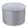 ROTTOGOON 11x11x8 Assembly Required Lampshade for Floor Lamp Table Lamp Bedside Lamp Fabric Drum Lampshade Classic Modern Style Spider Fitter Linen Gray