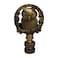 Royal Designs, Inc. Royal Designs Inc Decorative Wise Owl Lamp Finial F5098AB1 Antique Brass