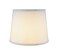 Aspen Creative 38007 Collapsible Empire Transitional Spider Shade 9 Top x 11 Bottom x 9 Slant White Linen