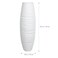 Uonlytech Paper Floor Lamp Shade Replacement Foldable Standing Lampshade Japanese Style Paper Floor Light Cover Accessories for Bedroom Floor Light White