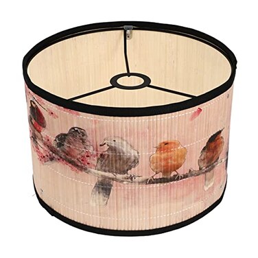 Uonlytech Bamboo Lamp Shade 1181X1181X787In Chinese Style Hanging Light Cover with Durable Natural Material for Home Decorative Warm Lighting