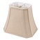 Royal Designs, Inc. Royal Designs Inc BS71012BG Rectangle Cut Corner Basic Lamp Shade 5x65 x 8x12 x 10 Beige