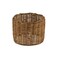 Aspen Creative 50503 Drum ClipOn Chandelier Lamp Shade Natural Rattan 5 Top x 5 Bottom x 4 Height