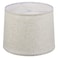PATIKIL Lamp shades for Table Lamps 114 Top x 126 Bottom x 98 High Drum Lamp shades for Floor Lamps Medium Linen Lampshade Easy Assembly for Lamp Replacement Beige