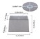 Ruiever T Shape Lampshades Set of 2 Natural Linen Lampshade Top L1378 x W75xBottom L1575xW945High 1024 Easy Assembly Replacement Shades for Table Lamps Floor Lamps