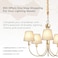 Royal Designs, Inc. Royal Designs Inc CSO10405BG Hardback Empire Chandelier Shade with Designer Trim 3 x 5 x 45 Beige