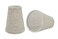 Aspen Creative 326582 Small Hardback Empire Shape Chandelier Set 2 Pack Transitional Design in Beige 4 Bottom Width 2 12 x 4 x 5 Clip ON LAMP Shade