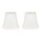 Royal Designs, Inc. Royal Designs Inc BSO70514LNWH2 Square Cut Corner Bell Basic Lamp Shade 8 x 14 x 1125 Linen White 2Pack