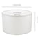 PJENOSOY Cloth Lamp Shade Drum Lampshade Round lamp Shade Small Lamp Shades Fabric Lampshade for Table Lamp and Floor Light 787x707 Beige
