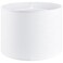 GOSO White Linen lampshades Large Drum Lamp Shade 16 Top x 16 Bottom x 10 High Spider Modern Lamp Shade for TableFloor Lamp Lampshades Replacement By GOSO Assembly Required