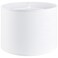 GOSO White Linen lampshades Large Drum Lamp Shade 16 Top x 16 Bottom x 10 High Spider Modern Lamp Shade for TableFloor Lamp Lampshades Replacement By GOSO Assembly Required