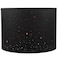 PRETYZOOM Black Star Lamp Shade Medium Drum Lampshades for Table Lamp Floor Lamp Cloth Lampshade Cover Replacements Spider Need to Assemble 13x13x10