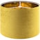 GOSO Yellow Velvet Drum Lamp Shade Medium Lampshade 13Top13Bottom10HighSpider Modern Lamp Shade for Table Bedside Lamp Replacement Lampshades in Hand Crafted By GOSO