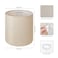 YoflowX Beige Linen Tall Drum Lampshade 11 Top x 11 Bottom x 12 High Lamp Shade Lamp Shade Replacement for Table and Floor Lamps Pendant LightHandcrafted LampshadeEasy Assembly