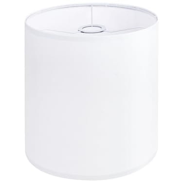YoflowX White Linen Tall Drum Lampshade 11 Top x 11 Bottom x 12 High Lamp Shade Lamp Shade Replacement for Table and Floor Lamps Pendant LightHandcrafted LampshadeEasy Assembly