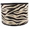 HOLIDYOYO Zebras Print Lamp ShadeBamboo Modern Round Lampshades Lamp Cover Replacement Light Accessory for Table Lamp Living Room Rustic Style Drum Lamp Shade118x118x8 inch