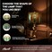 ALUCSET Stainless Steel Large Lampshade Drum Lamp Shade 11 Top x 13 Bottom x 10 High Large Lamp Shades for Table and Floor Lamps Green Polished Etched Forest Replacement Shade Spider Fitter