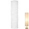 NUOBESTY Lamp Shade 1pc Standing Floor Lamp Shades Foldable Paper Floor Lampshade Replacement Making Light Soft for Home Bedroom Light Accessory
