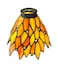 HUIMEIJU Tiffany stained glass lampshadeHMJ6043 Orange Wishing you a pleasant shopping experience