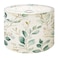 JCFANGALLERY Boho Drum Lamp Shades 11 x 11 x 89 Seamless watercolor floral pattern green gold leaves branches Replacement Natural Linen Lampshades for Table Lamps Floor Lamps Easy Assembly