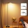 SIBRILLE 36W LED Floor Lamp Super Bright Standing Lamp Modern Stepless Dimmable Torchiere Tall Lamp with Remote Control 350Rotating Head Reading Floor Lamp for Living Room Bedroom Office