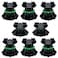 PHLKJL 8Pack Adjustable Plastic Pedestal PaverFloor Slate Support Floor LiftDeck Support Floor Raising Bilateral keel Card Slot