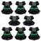 PHLKJL 8Pack Adjustable Plastic Pedestal PaverFloor Slate Support Floor LiftDeck Support Floor Raising Bilateral keel Card Slot