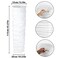 FERCAISH Paper Floor Lamp Shade Foldable and Minimalist Style Rice Paper Lamps Classic Modern Paper Floor Light Bulb Cage Guard for Living Room Bedroom DcorIrregular